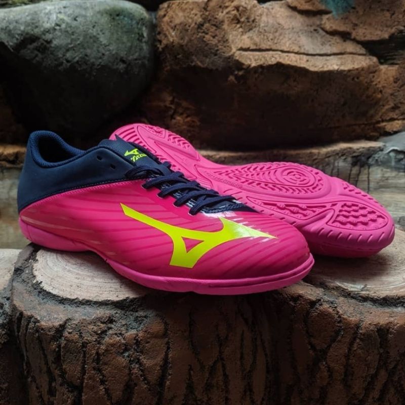 Jual Sepatu Futsal Mizuno Basara 103 IN Pink Original Shopee Indonesia
