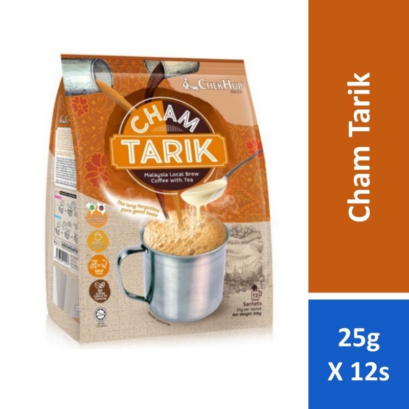 Jual CHEK HUP Cham Tarik Malaysia (25g x 12 sachet) | Shopee Indonesia
