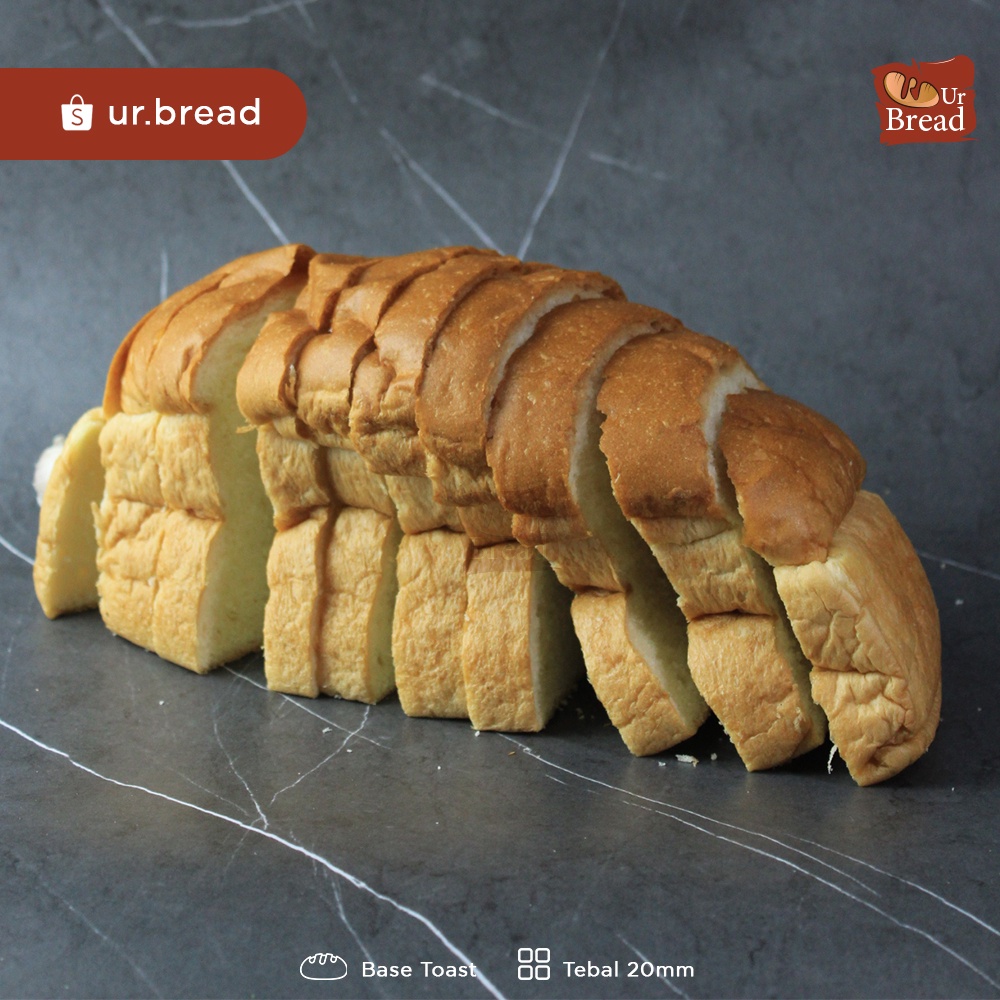 Jual Roti Tawar Toast 20mm | Base Tawar Toast 20mm | Shopee Indonesia