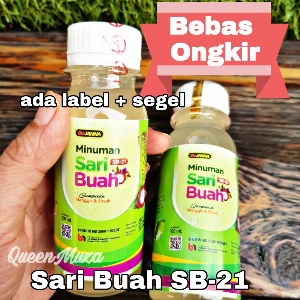 Jual Sari Buah Sb Biojanna Bio Janna Sb Probiotik Label Shopee Indonesia