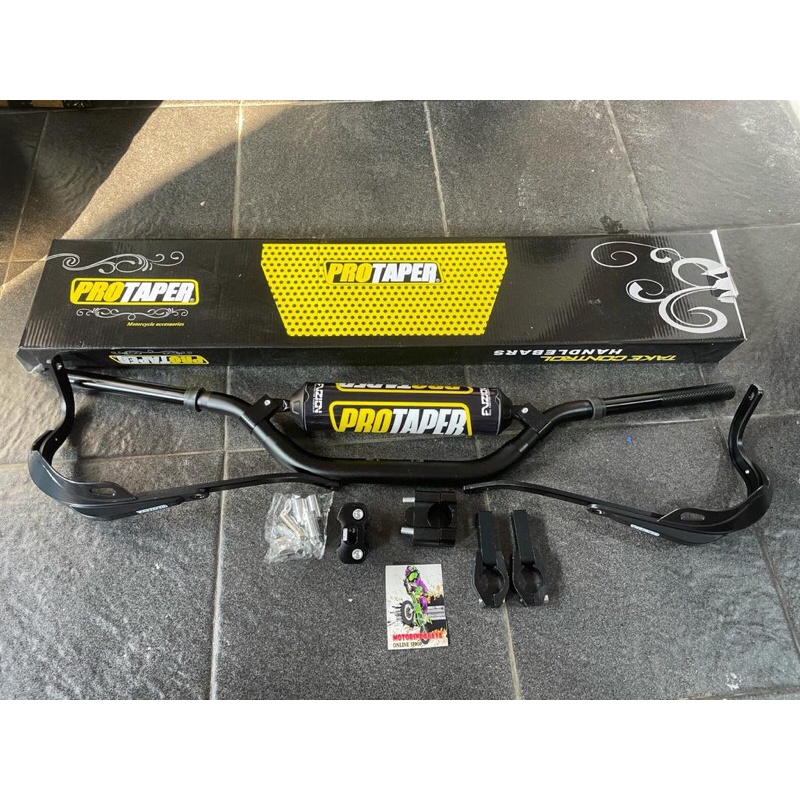 Jual stang protaper twin wall set raiser stang plus handguard protaper ...