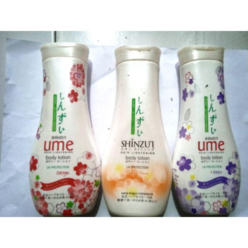 Jual BODYLOTION UME SHINZWI 210ML | Shopee Indonesia