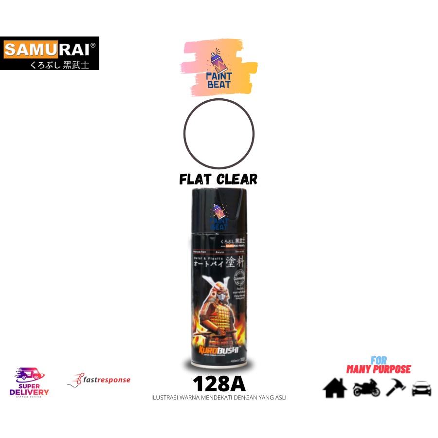 Jual Samurai Paint A Flat Clear Bening Doff Cat Semprot Samurai