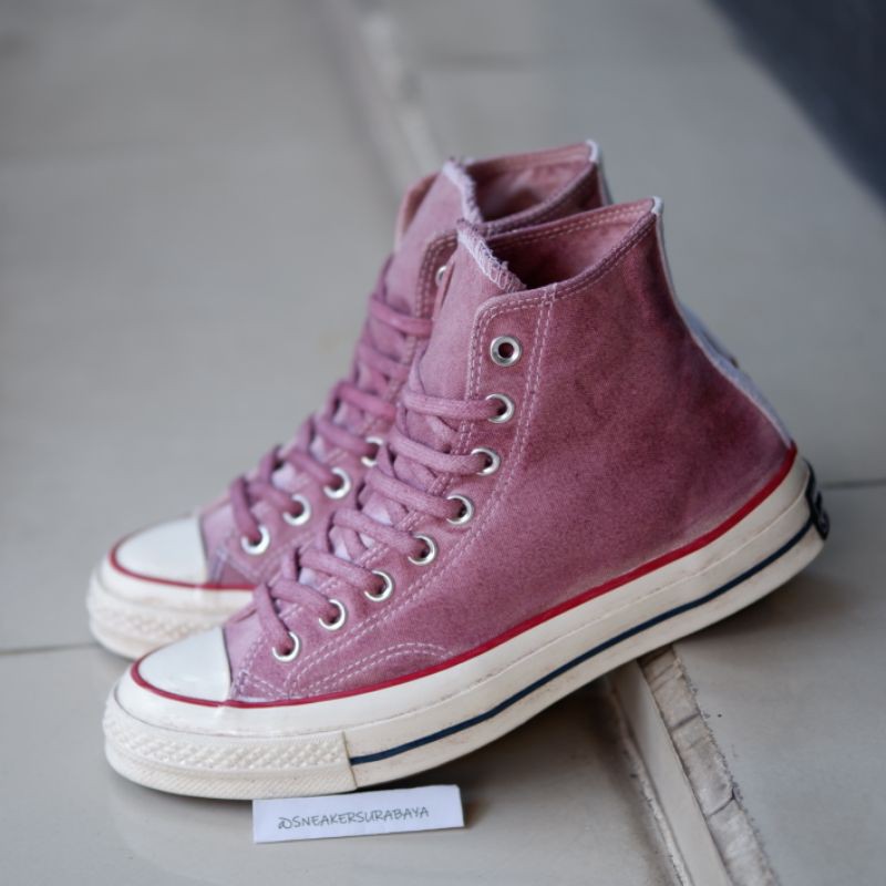 Chuck 70 strawberry dyed cheap high top