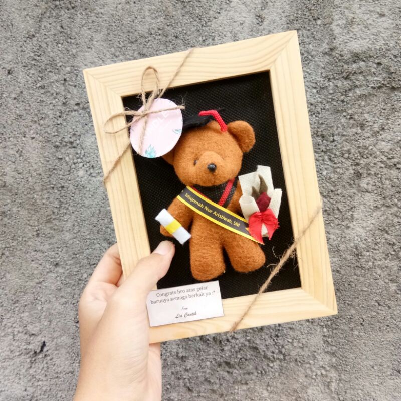 Jual Boneka in Frame - Boneka Wisuda - Figura Wisuda - Hadiah Wisuda ...