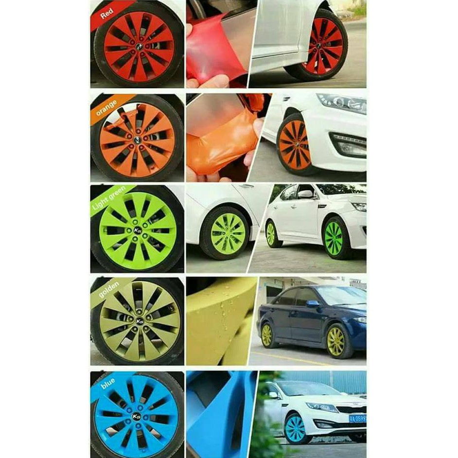 Jual Carlas Rubber Paint Warna Standar Shopee Indonesia