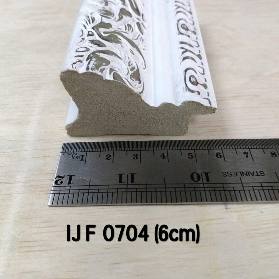 Jual Fiber Batangan Bingkai PolyFrame IJF M07 0704 (6cm) | Shopee Indonesia
