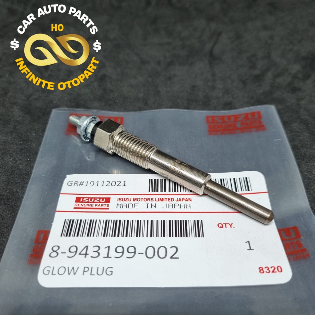 Jual BUSI PEMANAS GLOWPLUG ISUZU PANTHER 11V HARGA SATUAN GOOD QUALITY ...