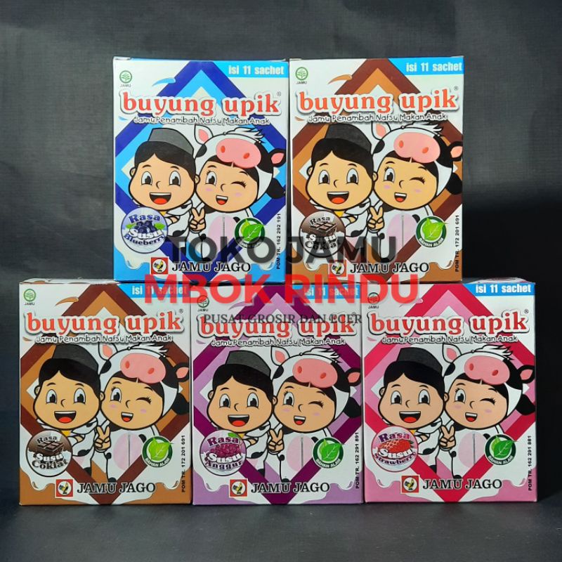 Jual Buyung Upik Original Jamu Anak Sehat Penambah Nafsu Makan Anak ...