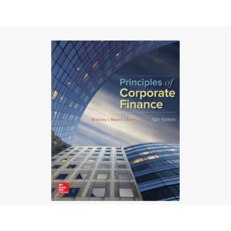 Jual Principles Of Corporate Finance Richard A Brealey, Stewart C Myers ...