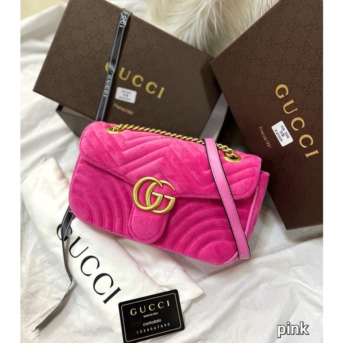 Gucci velvet tas hotsell