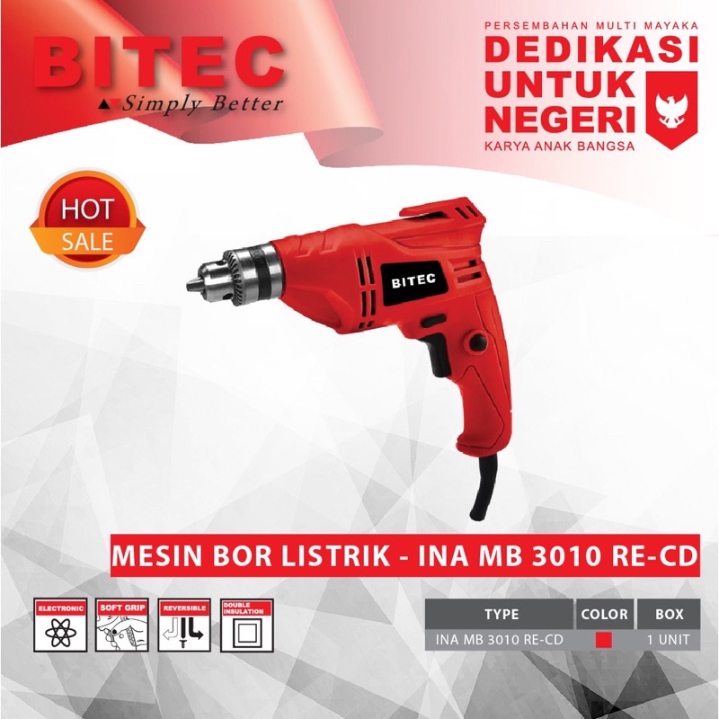 Jual Mesin Bor Listrik Mm Bitec Dm Re Rc Shopee Indonesia