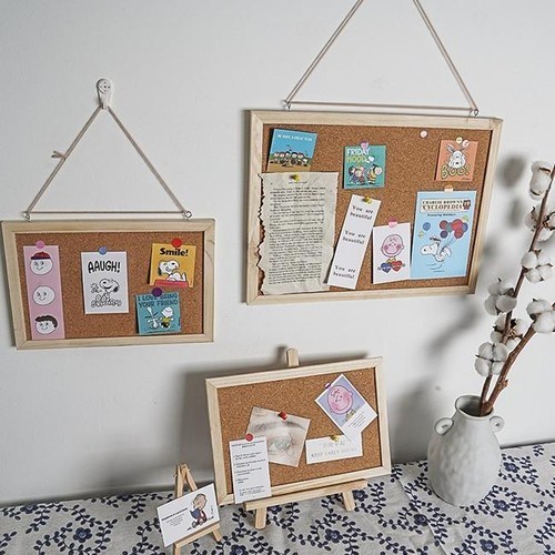 Jual Cork Board Message 20x30 / 30x40 / 40x60 cm - Background Sticker ...