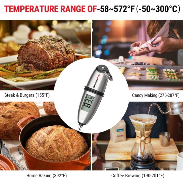 Jual ThermoPro TP02s Kitchen Thermometer Tusuk - Termometer Dapur ...