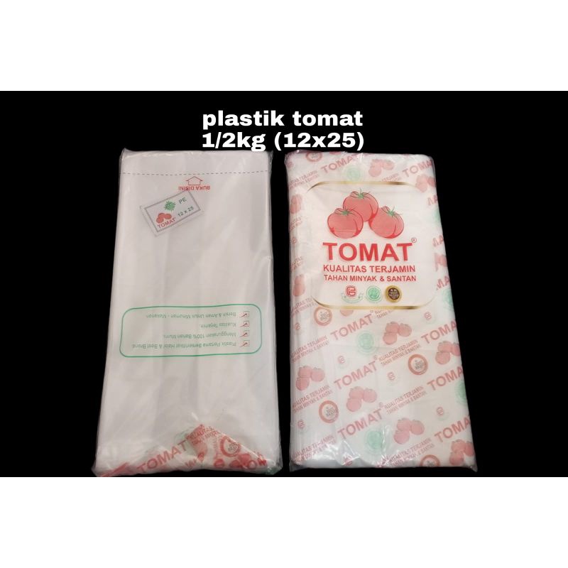 Jual Kantong Plastik Pe Tomat 12kg Plastik Es Plastik Santan Plastik Gula 1pk 12x25 6863