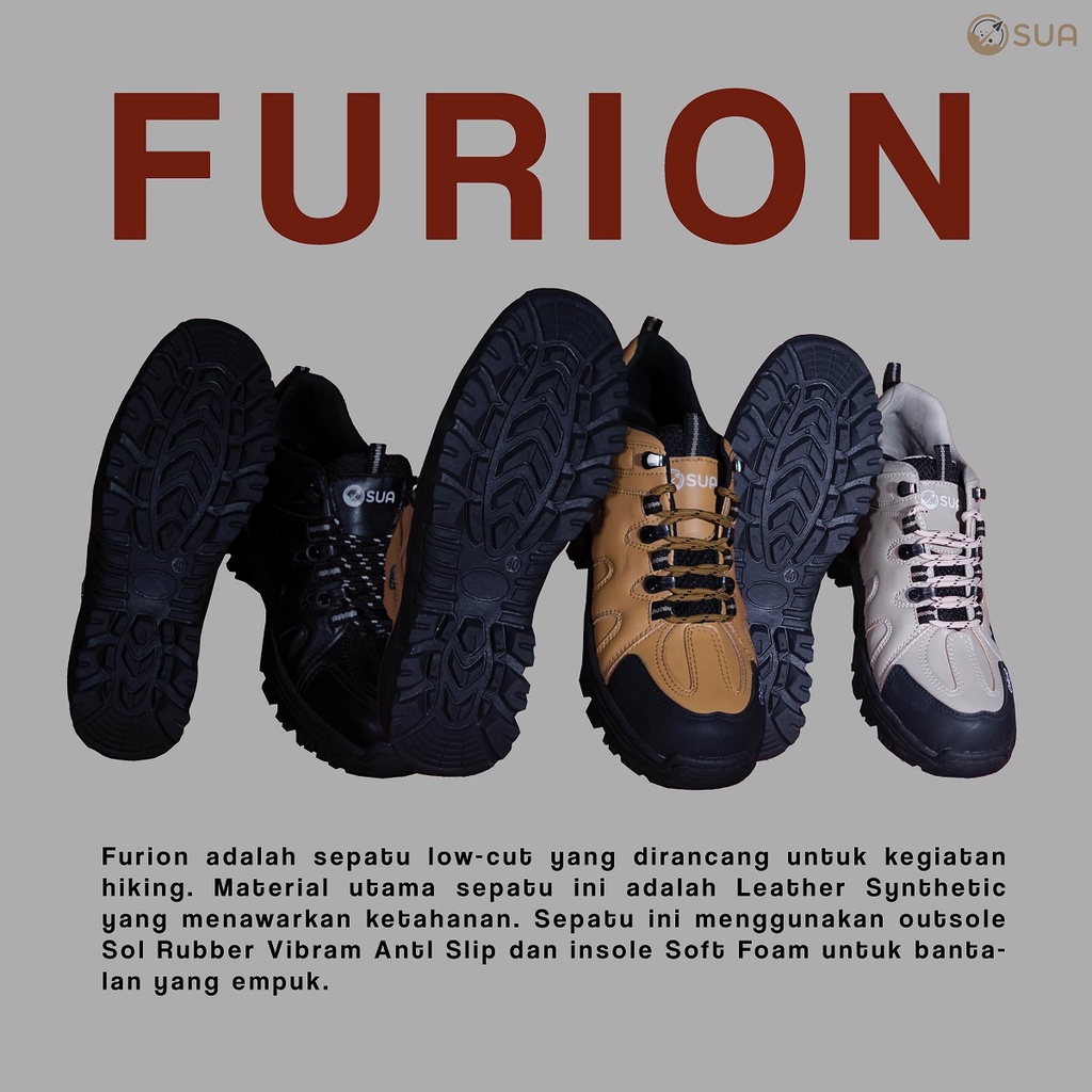 Jual Sepatu Gunung-Hiking FURION Footwaer Murah | Shopee Indonesia