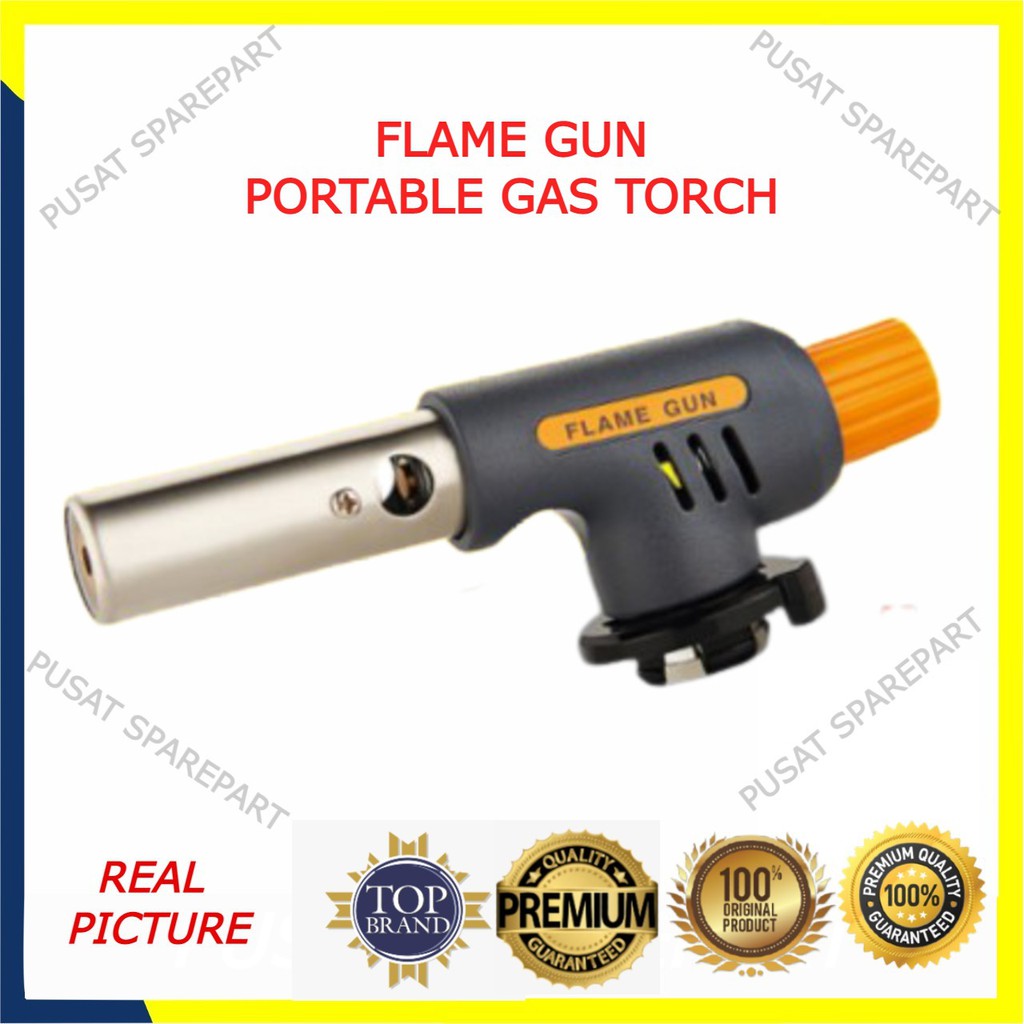 Jual Flame Gun Original Portable Gas Torch Hi Cook Kepala Gas Hi Cook Cocok Untuk Di Dapur