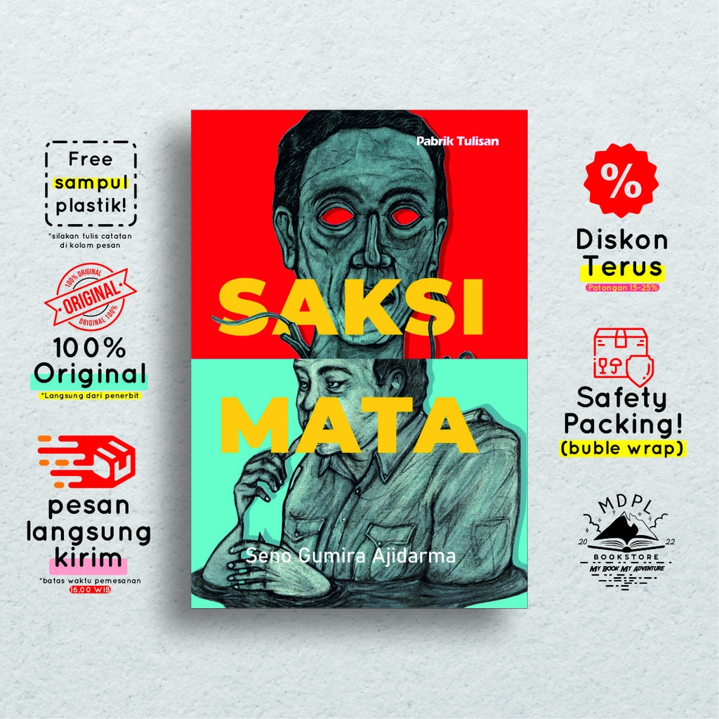 Jual SAKSI MATA - SENO GUMIRA AJIDARMA - [Shira Media] | Shopee Indonesia