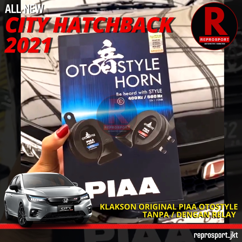 Jual CITY HATCHBACK 2021 KLAKSON PIAA ORIGINAL TANPA / DENGAN RELAY