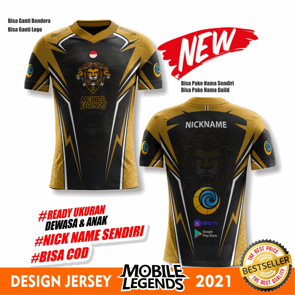 Baju jersey hot sale mobile legend