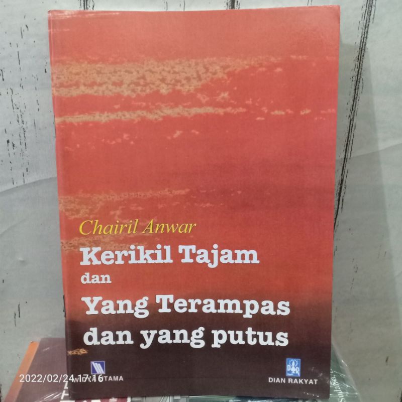 Jual ORIGINAL ANTIK BUKU KERIKIL TAJAM DAN YANG TERAMPAS DAN YANG PUTUS