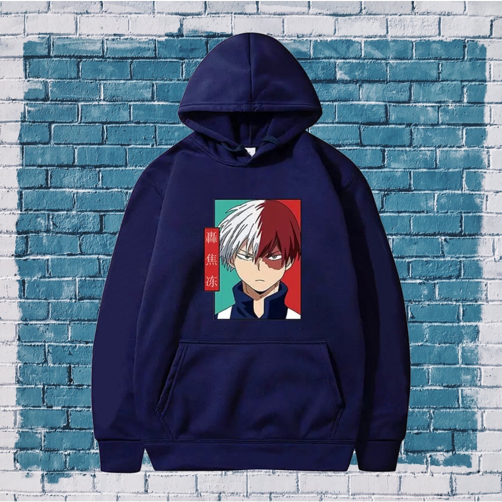 Jual HOODIE ANIME BOKU NO HERO ACADEMIA SHOTO TODOROKI UNISEX DISTRO ...