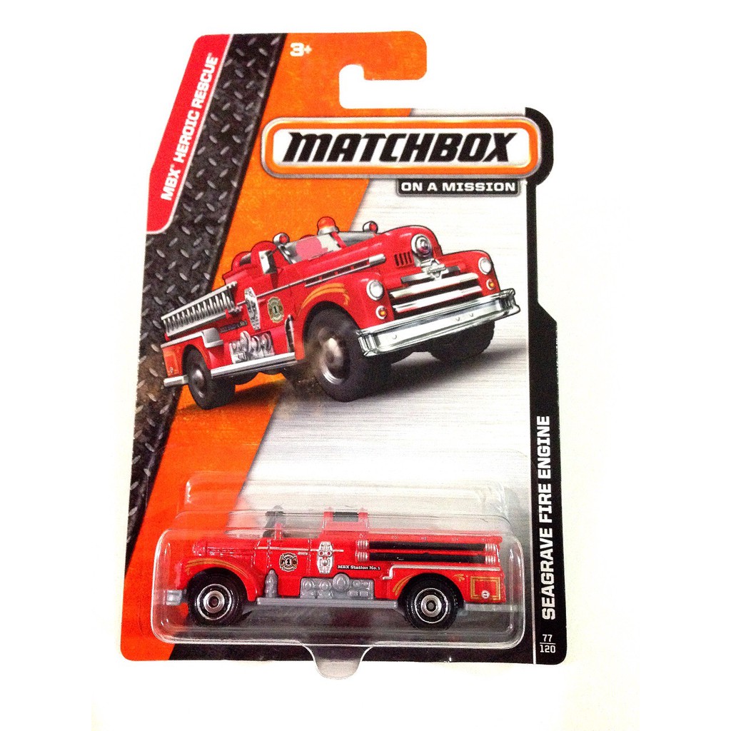 Jual MB 2014-077 Red - Seagrave Fire Engine | Shopee Indonesia