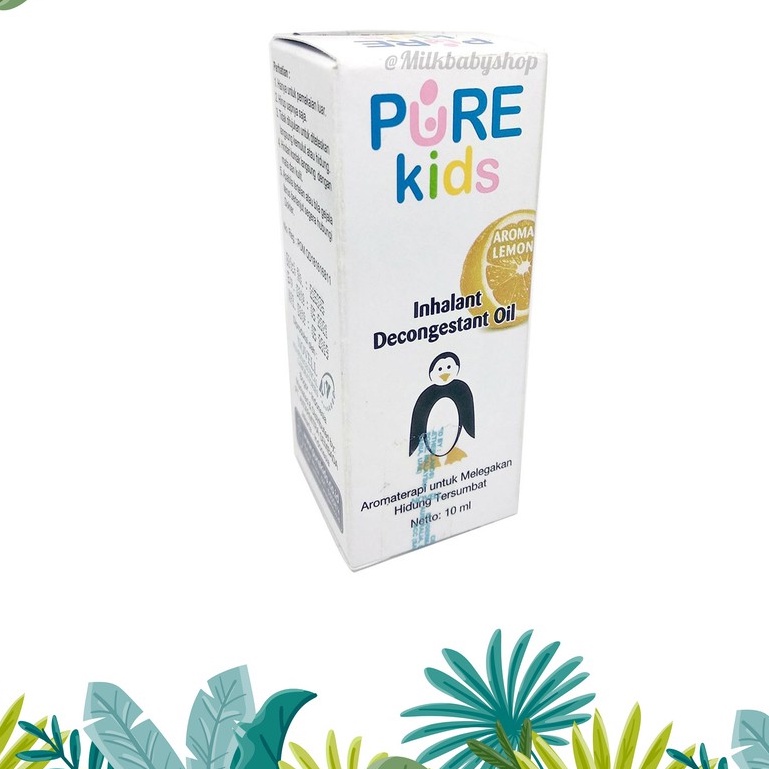 Jual Pure Kids Inhalant Decongestant Oil 10ml | Shopee Indonesia