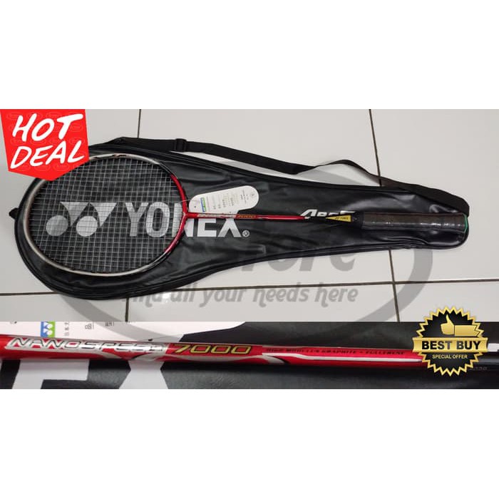 バドミントンラケットナノスピード7000 バドミントン用品 ヨネックス バドミントンラケット ナノ