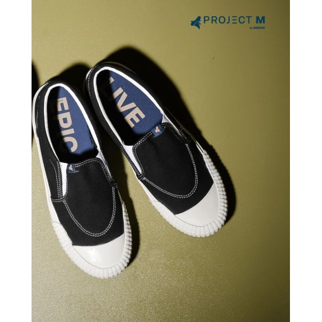 Jual Brodo Vulcan Classic Slip On | Shopee Indonesia