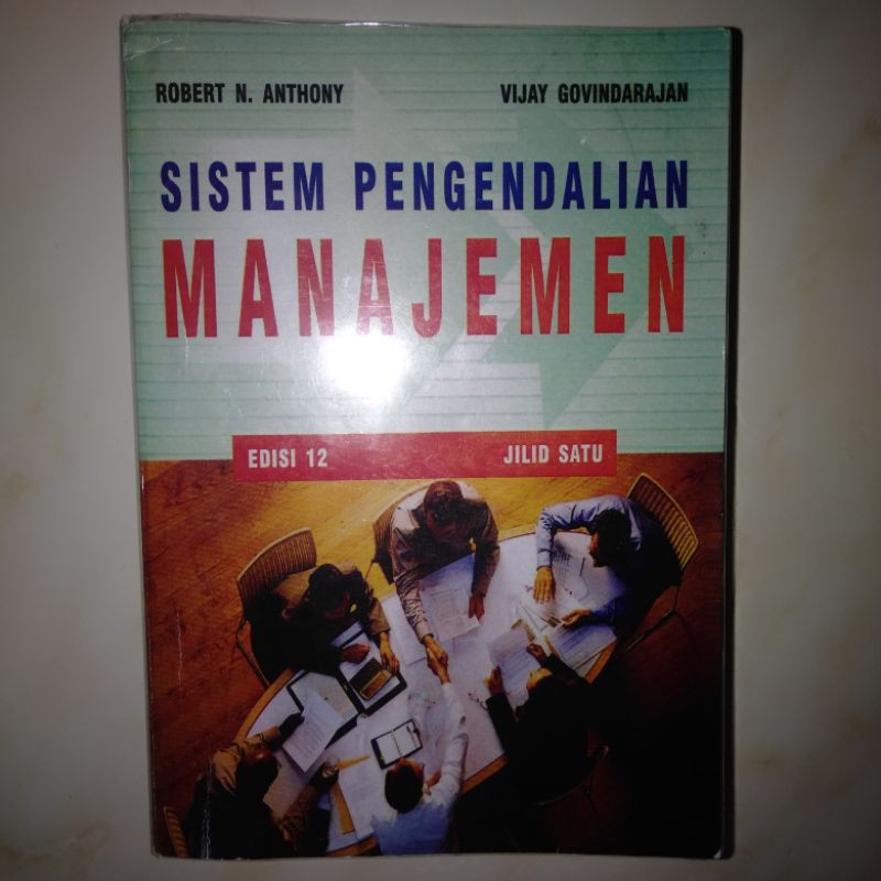 Jual Sistem Pengendalian Manajemen Anthony Edisi 12 Jilid 1 (Management ...