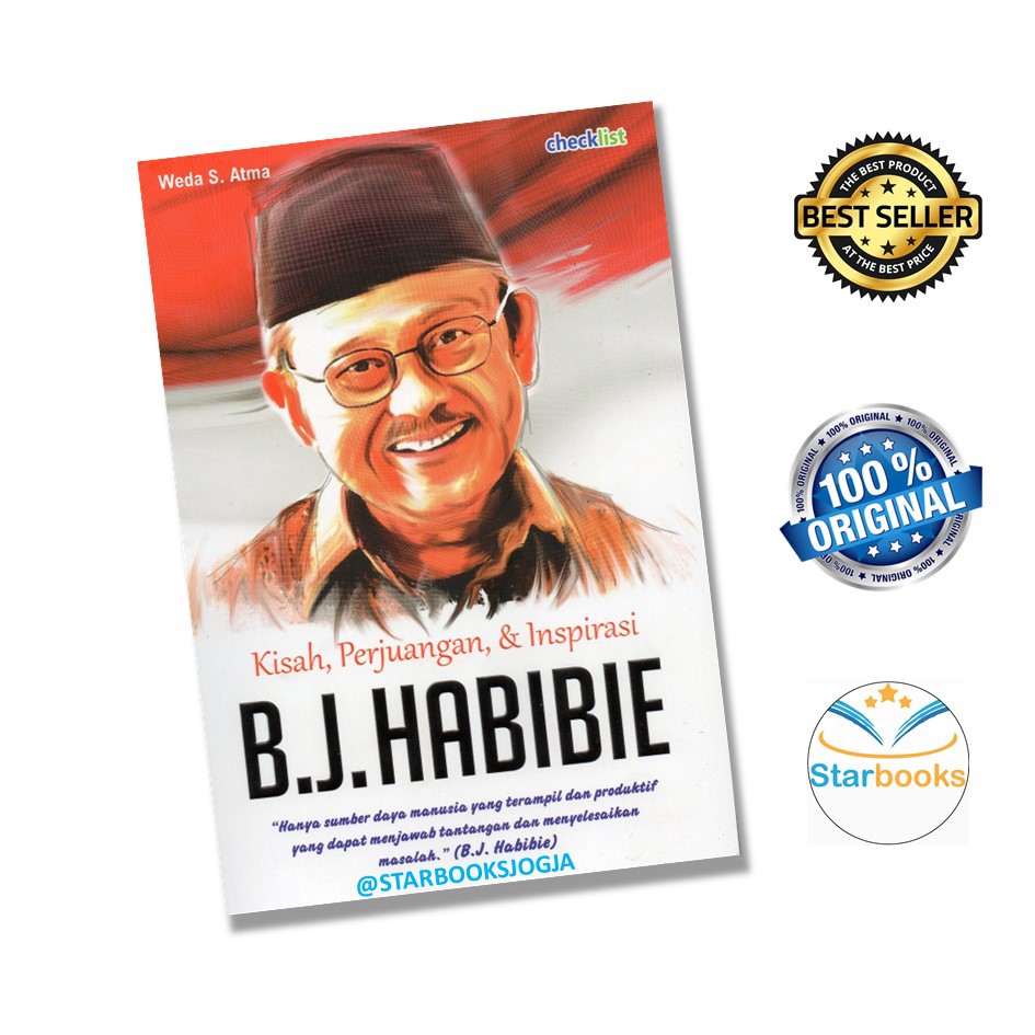 Jual NEW!! BUKU BIOGRAFI B.J. HABIBIE: KISAH, PERJUANGAN & INSPIRASI ...