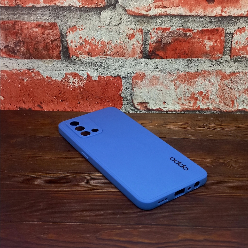 Custodia Portafoglio In Pelle PU Con Magnete Per Oppo A74 4G E Oppo F19, Blu, Con Slot Per Carte E Funzione Stand
