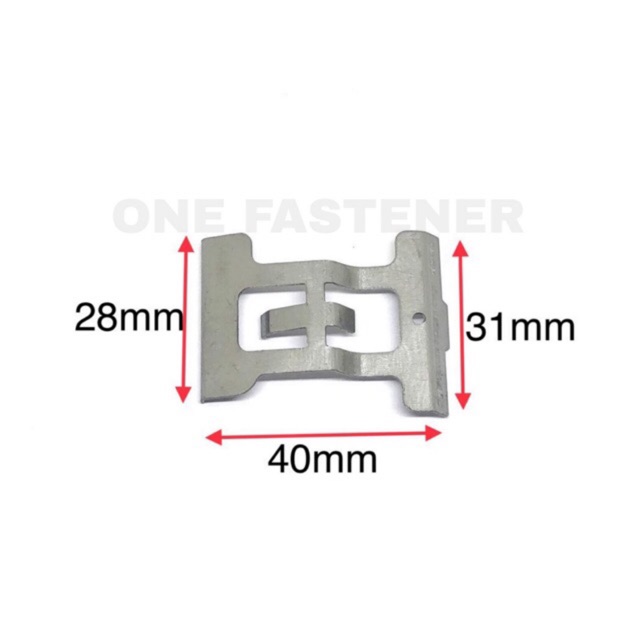 Jual pk0170 Spring Pad per PLAT KAMPAS REM cakram BELAKANG SATRIA FU ...
