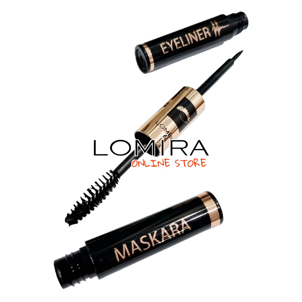 Jual LOMIRA MASCARA & EYELINER 2in1 - BPOM - MASKARA EYE LINER LOMIRA ...