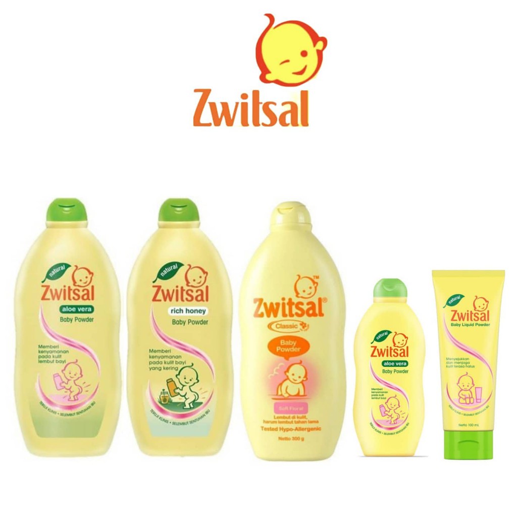 Jual Zwitsal Baby Powder & Liquid / Rich Honey / Aloe Vera / Classic ...