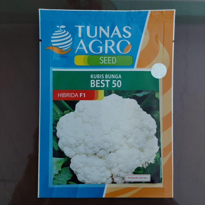 Jual Benih Kol | Kubis Bunga Best 50 Hibrida F1 - Tunas Agro Seed (10gr ...