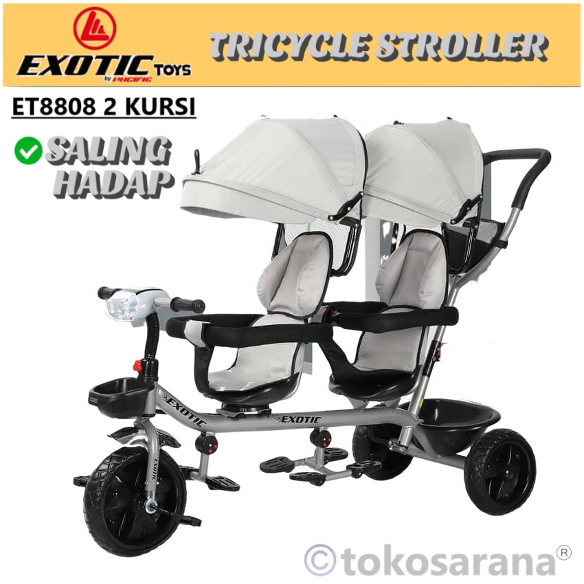 Stroller 2 tempat discount duduk