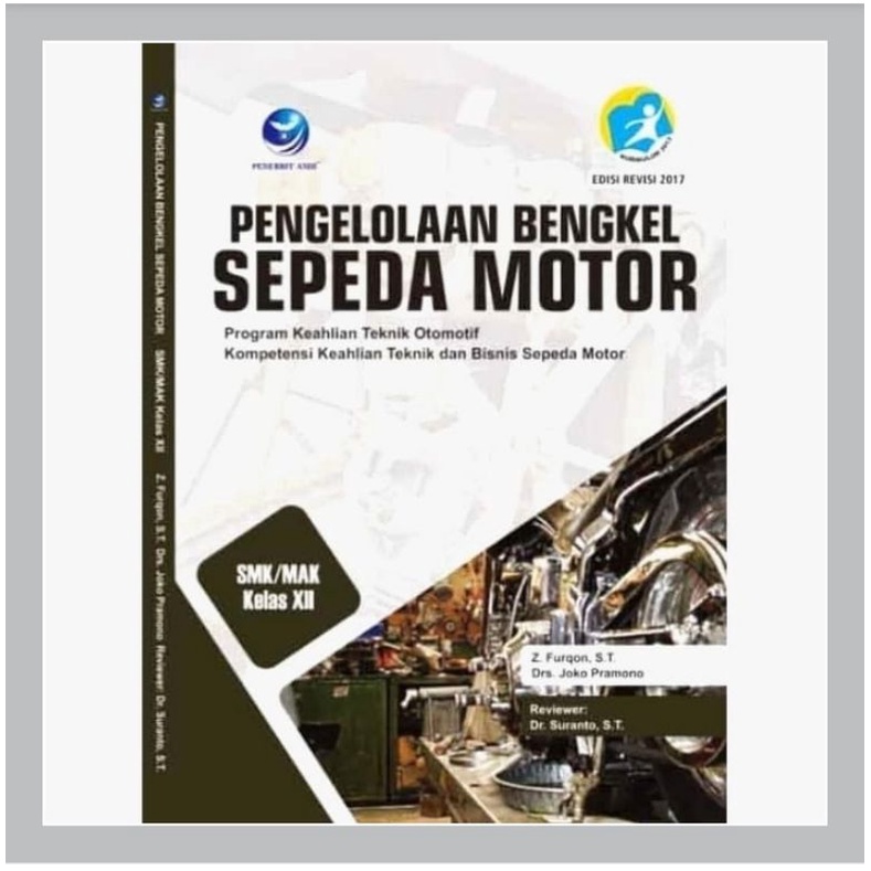 Jual Buku Smk Pengelolaan Bengkel Sepeda Motor Program Keahlian Teknik