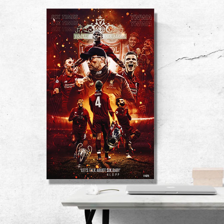 Jual Poster LIVERPOOL poster frame Kayu A3+ (31x46cm) Poster LIVERPOOL ...
