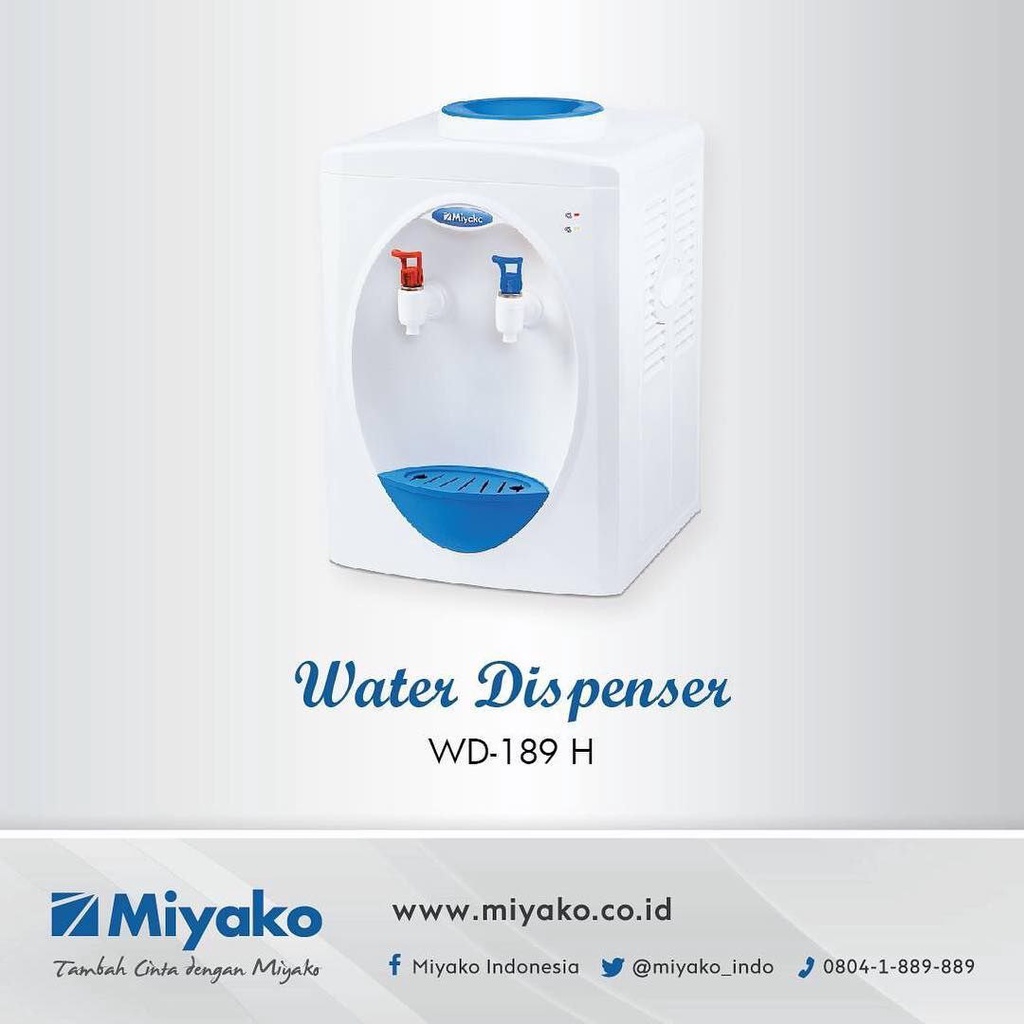 Jual Dispenser Air Galon Miyako Dispenser Air Miyako Wd H Dispenser Galon Atas Hot Dan