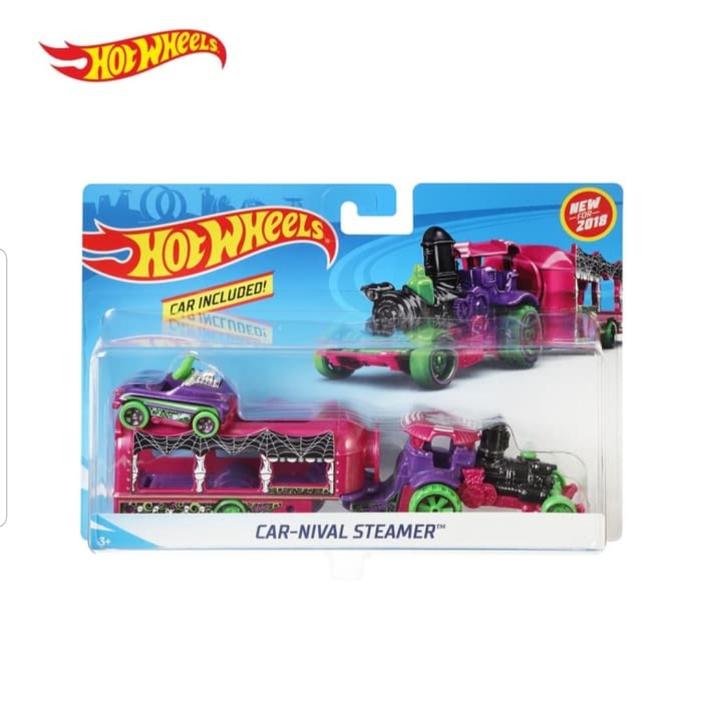 Jual Hotwheels - Super Rigs Drivin - Car Nival Steamer | Shopee Indonesia
