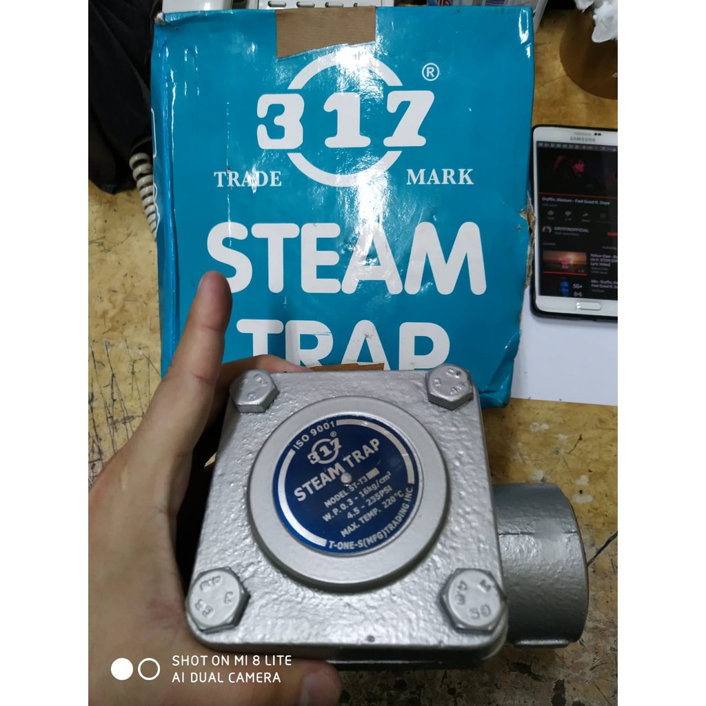 Jual Steam Trap Besi Cast Iron 317 Drat 1-1/4