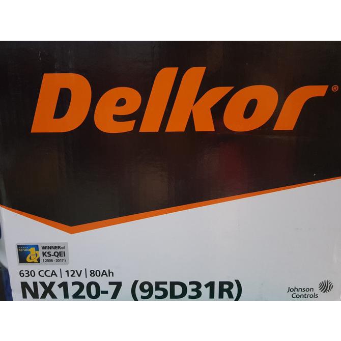 Jual Aki mobil delkor | accu mobil delkor 95D31R | Shopee Indonesia