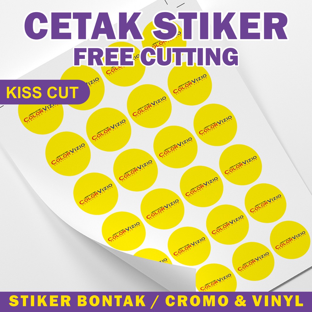 Jual Cetak Stiker Label Makanan Umkm Custom Shopee Indonesia