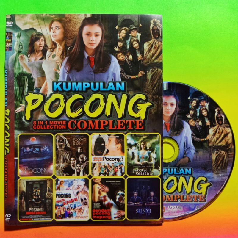 Jual Kaset Film Horor Indonesia Koleksi Kumpulan Pocong Komedi Terlaris Shopee Indonesia 