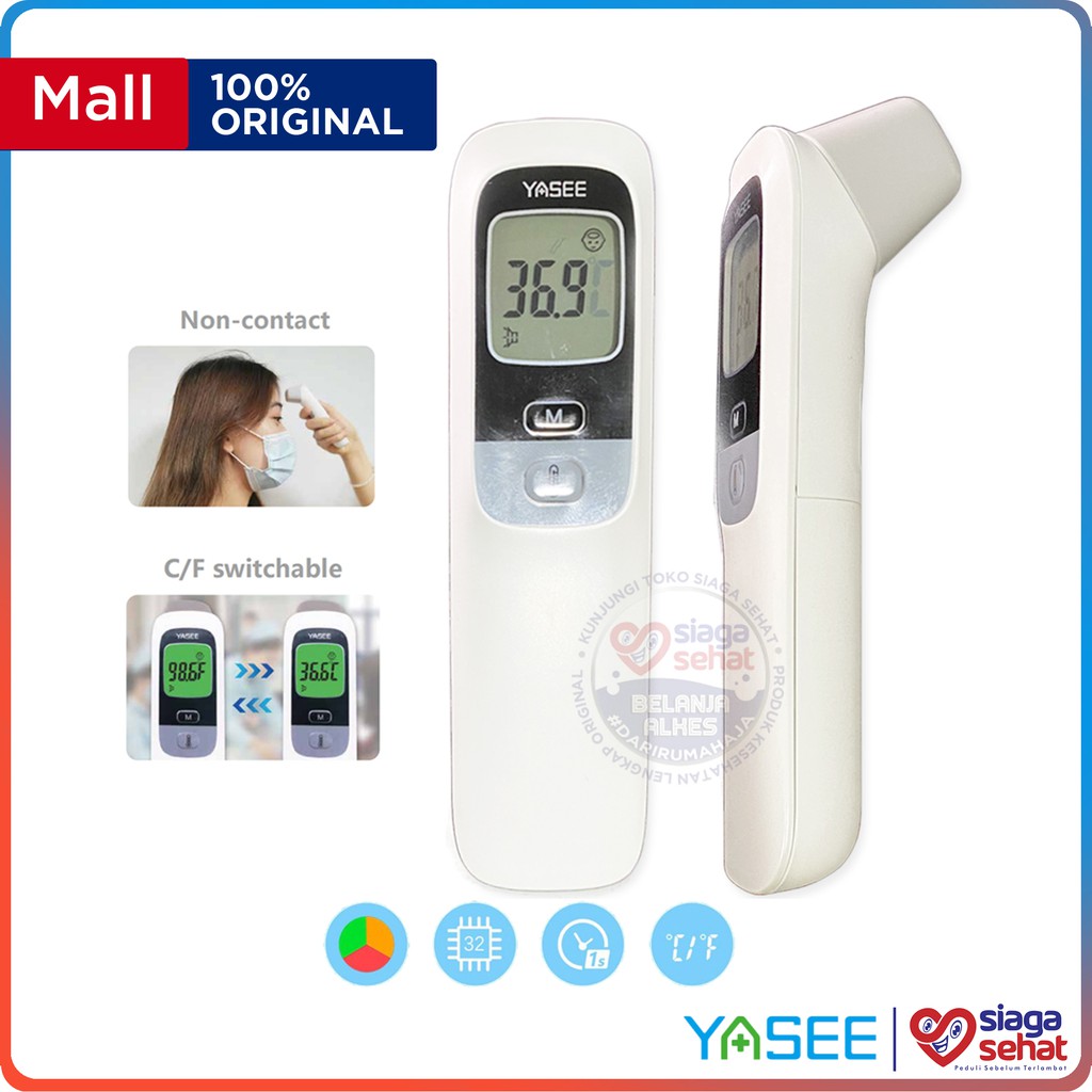 Jual Thermometer Infrared Yasee Forehead thermometer YSTWA1