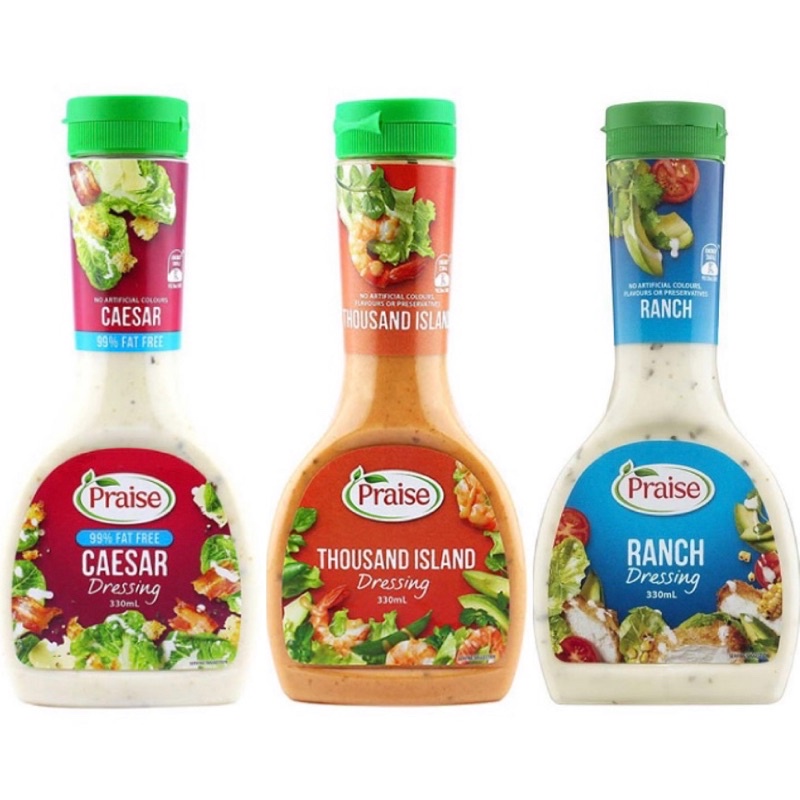 Jual Praise Dressing/Praise/Caesar/Thousand Island/Ranch/Dressing