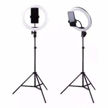 Ring Light 26cm Tripod 2m Lampu Makeup Lampu Selfie Lampu Vlog