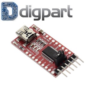 Jual FT232RL FTDI USB 3.3V 5.5V To TTL Serial Adapter For Arduino Merah ...
